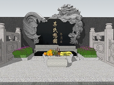 中式雕塑