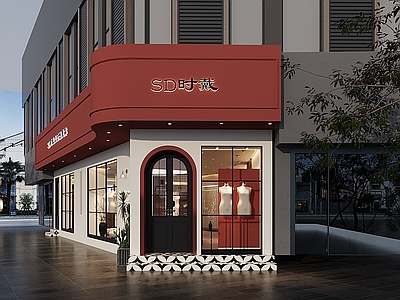 中古风服装店 法式中古风服装店