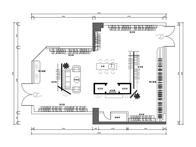 服装店 女装店 中古风格 女装店布置图