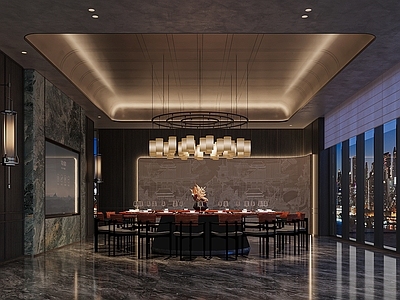新中式包厢 餐厅包间 酒店包厢 包房 餐厅小包厢 酒店餐厅包间