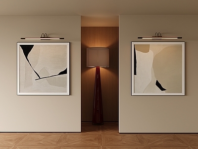 意式极简挂画 大地色肌理油画 走廊简约挂画 客厅方形组合画 侘寂肌理装饰画 过道抽象组合画