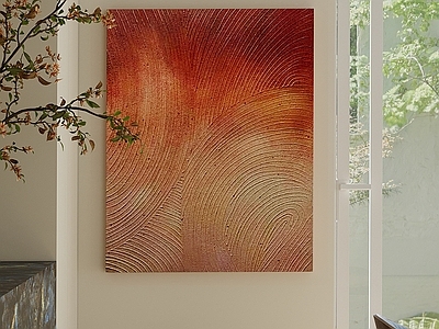 奶油风挂画