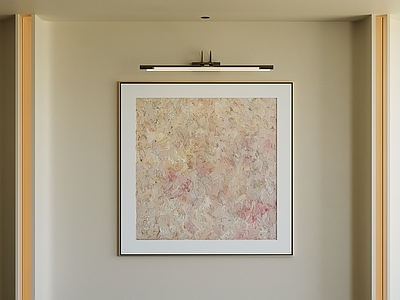 奶油风抽象挂画 侘寂抽象装饰画 粉色肌理抽象画 玄关抽象装饰画 厚涂肌理油画 浅粉简约挂画