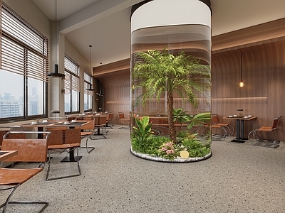 中古风西餐厅 餐厅