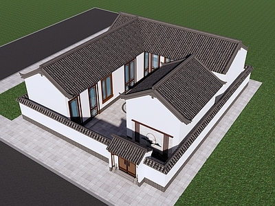 中式四合院