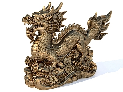 中式雕塑摆件