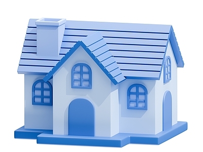 极简其他住宅外观 卡通建筑