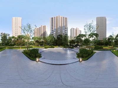 现代小区HDR