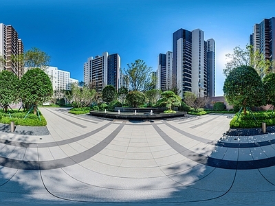 现代小区HDR