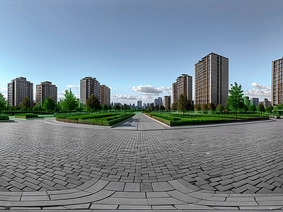 现代小区HDR
