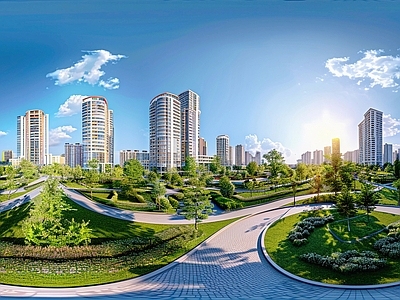 现代小区HDR