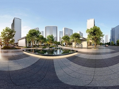 现代小区HDR