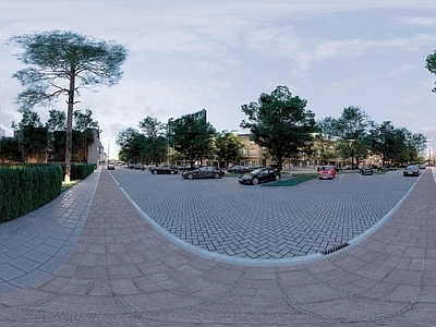 现代小区HDR