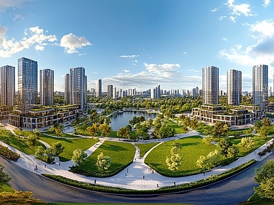现代小区HDR