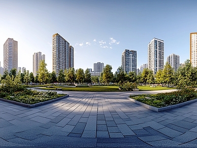 现代小区HDR