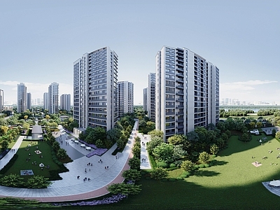现代小区HDR