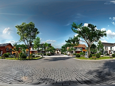 现代小区HDR