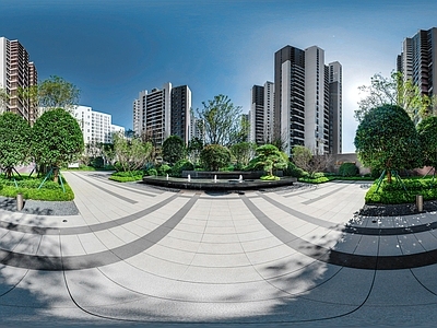现代小区HDR