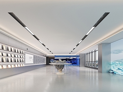 未来主义企业文化展厅 展厅 科技展厅 企业文化厅 资质展厅