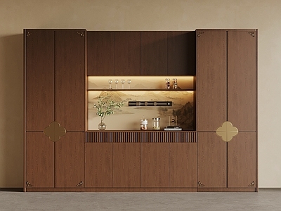 新中式餐边柜