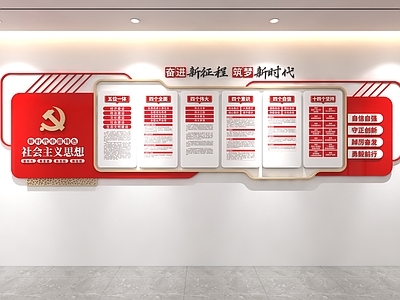 党建室 党建文化墙