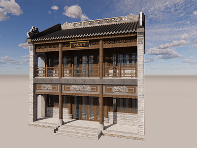 中式古建古建筑