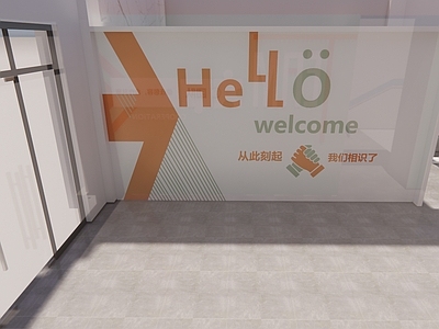 企业文化墙 现代企业文化墙 办公文化墙