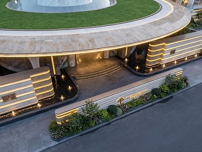 现代入口大门 新型示范区大门 小区出入口 异形示范区大门 现代小区大门