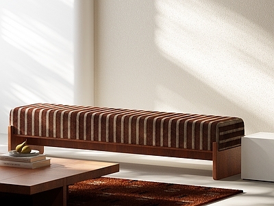 中古风沙发凳