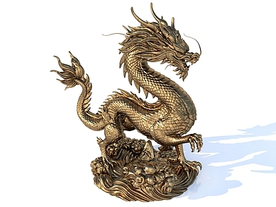 中式雕塑摆件