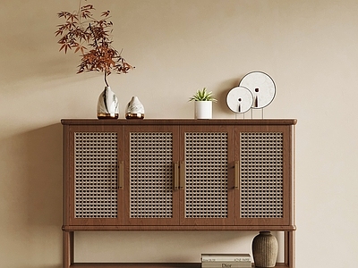 中古风玄关柜