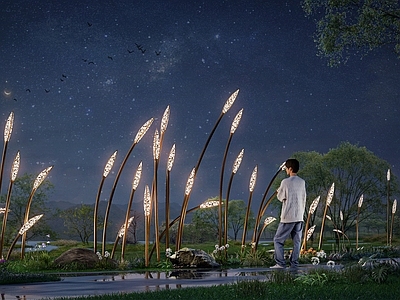 现代景观灯 景观装置 景观灯 户外灯具