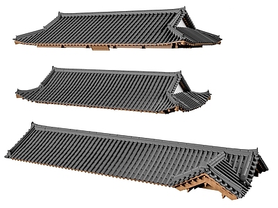 中式古建屋檐 屋檐 屋顶
