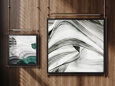 轻奢抽象挂画 现代装饰挂画 抽象挂画