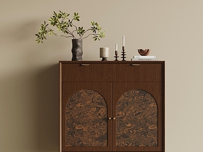 中古风玄关柜