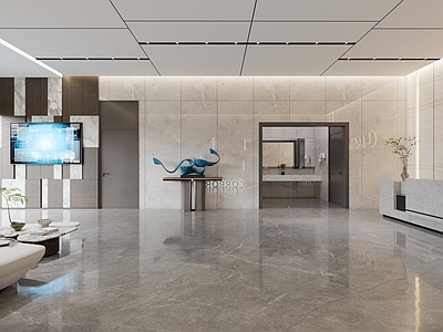 现代简约办公区