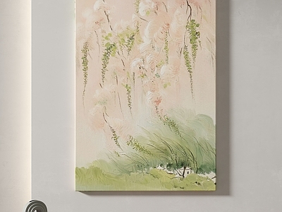 新中式山水画 新中式奶油风挂画