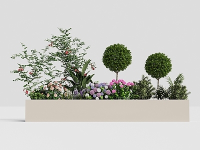 现代主义花草组合