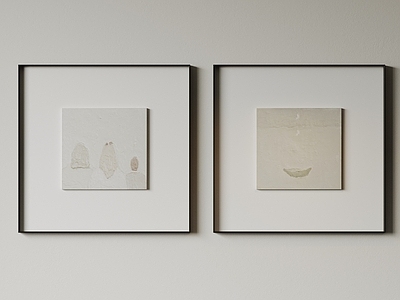侘寂儿童挂画 现代极简挂画 抽象装饰画 高端艺术挂画 侘寂中古风画 意式肌理油画