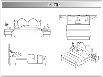 床 中古双人床具