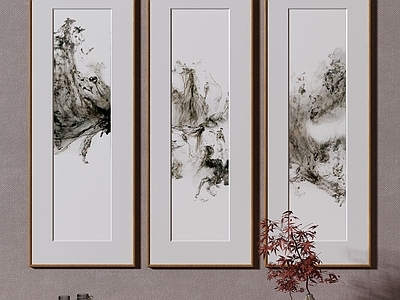 新中式抽象挂画