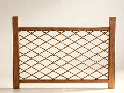 原木风围栏护栏