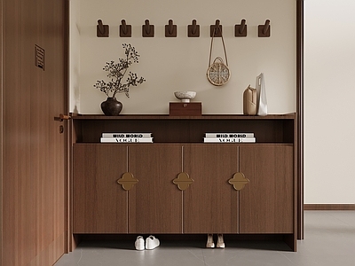 中古风鞋柜