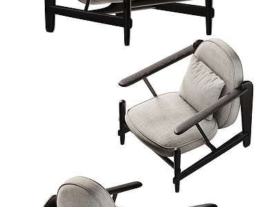 中古风休闲椅