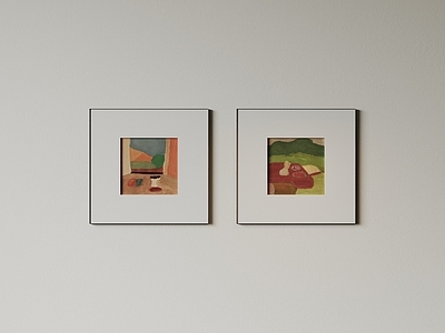极简抽象画 现代极简挂画 高端艺术挂画 侘寂中古风画 意式肌理油画 儿童装饰画