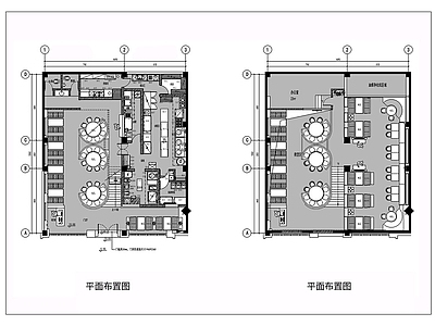 咖啡厅 咖啡厅平面图 奶茶甜品店平面图 茶饮店平面图 咖啡馆空间设计