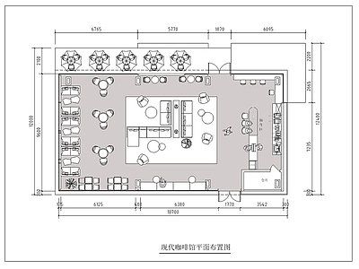 咖啡厅 咖啡厅平面图 奶茶甜品店平面图 茶饮店平面图 咖啡馆空间设计