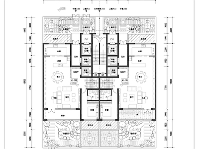 多层住宅 6F叠拼住宅 190到200平 独立电梯入户叠拼