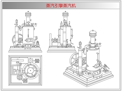 综合器材设备图库 蒸汽引擎蒸汽机