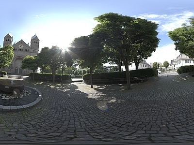 现代小区HDR